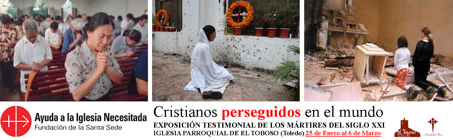 La Exposición Testimonial «Cristianos perseguidos en el mundo» llega a El Toboso