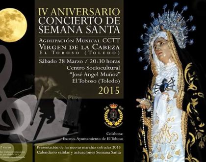 Música sacra y cofrade en el pórtico de la Semana Santa de El Toboso