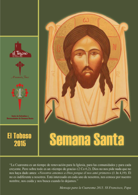 Cartel y Programa de la Semana Santa 2015 de El Toboso