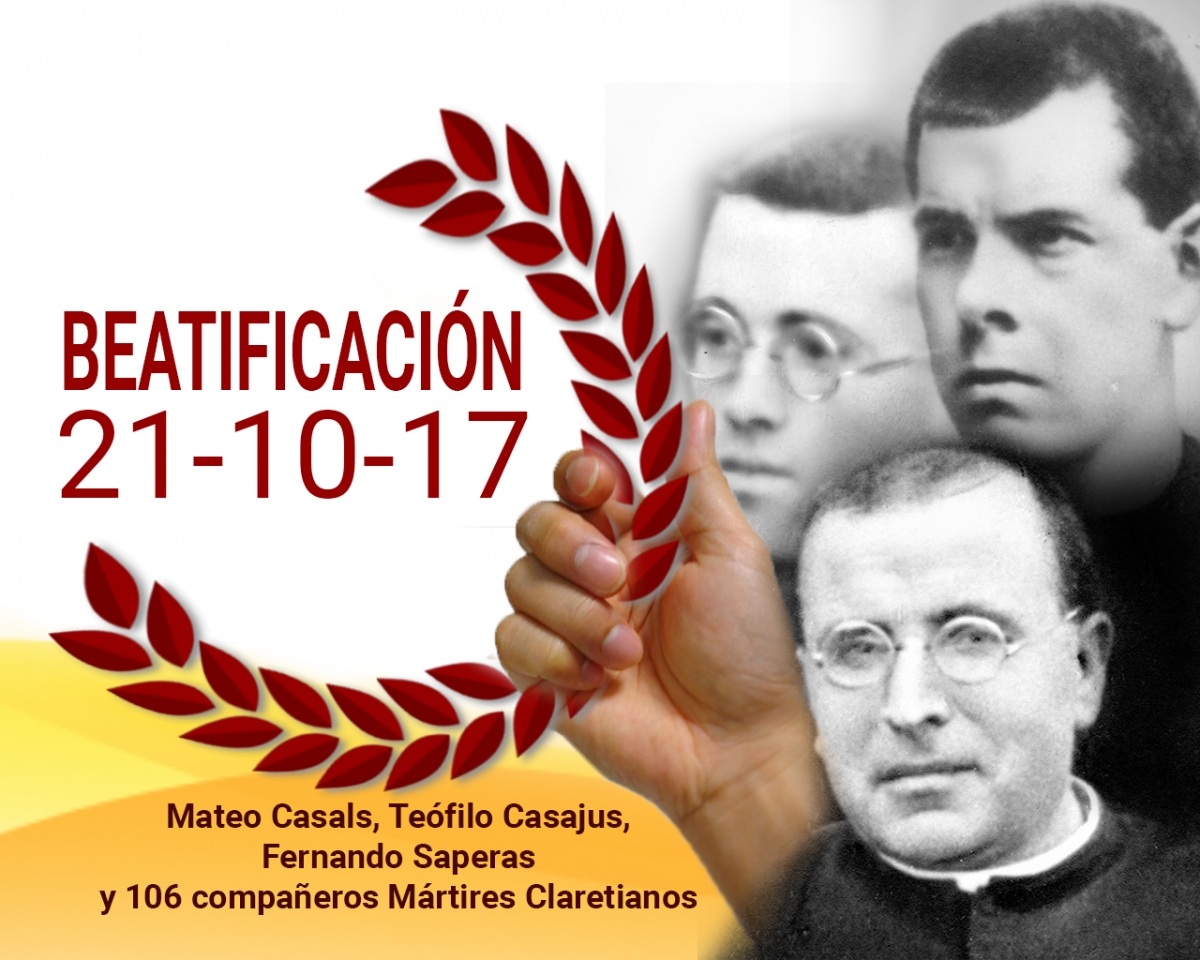 Misa de Acción de Gracias por la Beatificación de 109 mártires claretianos