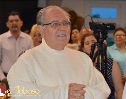 Misionero y toboseño P. José Vicente Martínez, "bodas de oro sacerdotales" (1)