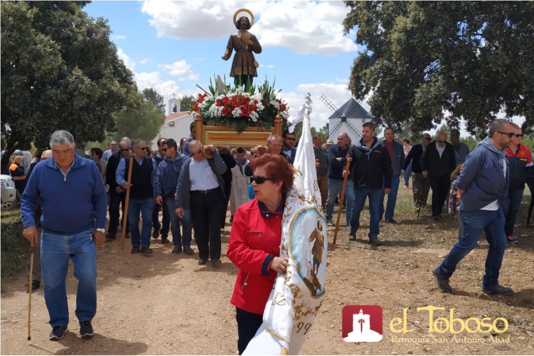 Saluda del Párroco de El Toboso en la «Fiesta de San Isidro Labrador»