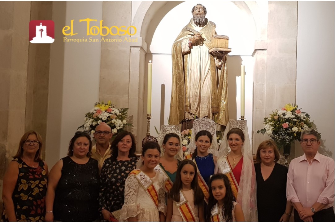 La Parroquia de El Toboso celebra la «solemnidad de San Agustín» en el día grande de la Feria