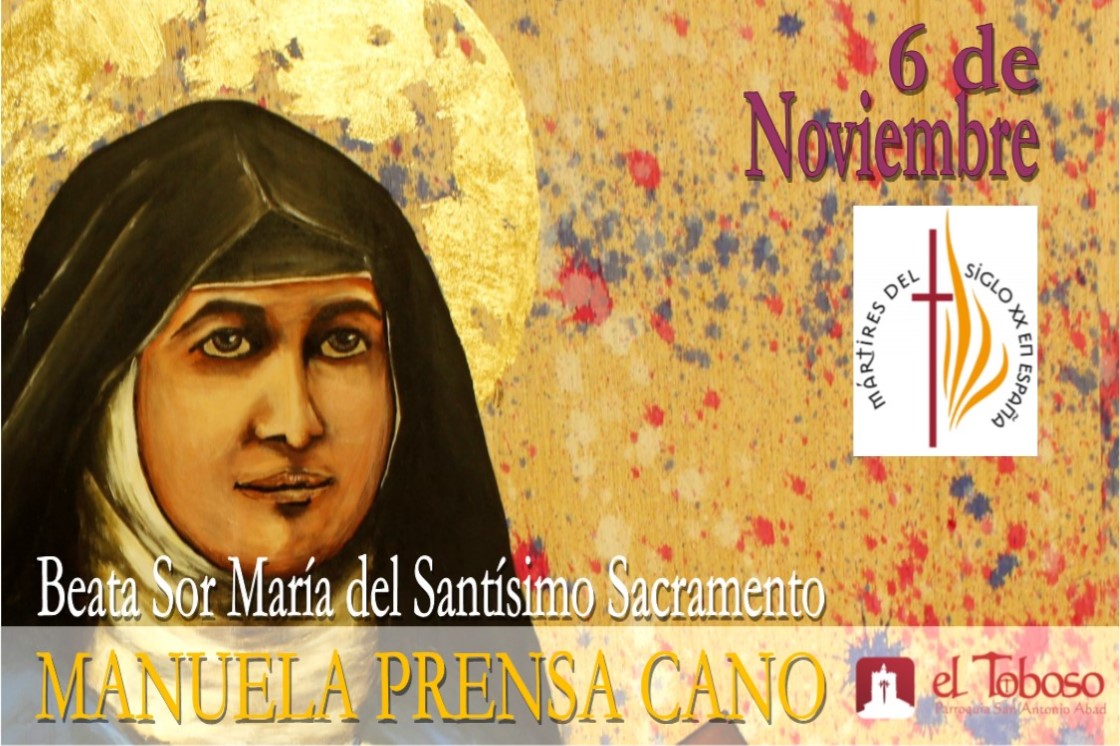 La Parroquia de El Toboso celebra, por primera vez, la fiesta de su beata mártir Sor María del Santísimo Sacramento