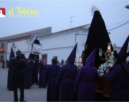 «La procesión va por dentro». Los pasos de la Semana Santa toboseña desde casa