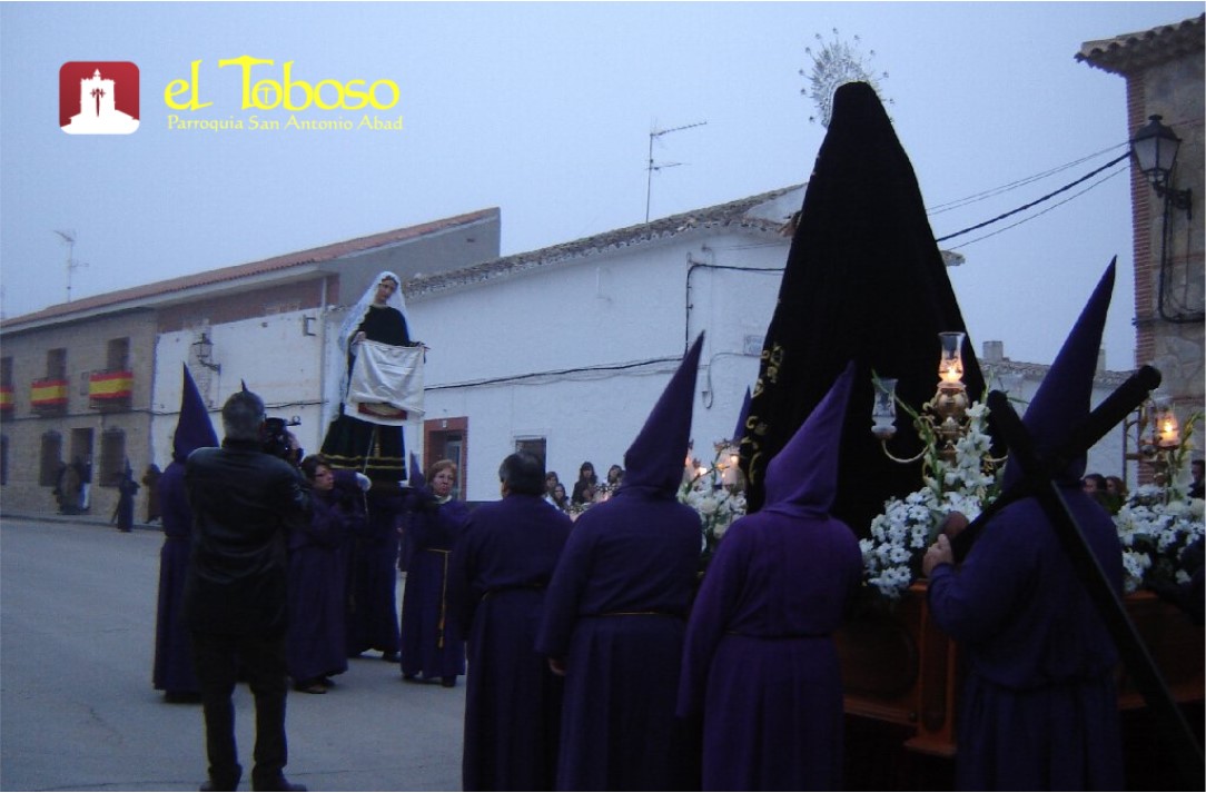 «La procesión va por dentro». Los pasos de la Semana Santa toboseña desde casa