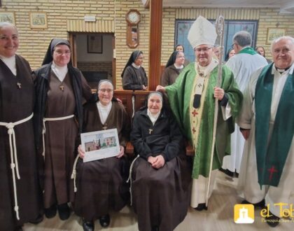 Las monjas Clarisas se despiden de El Toboso.