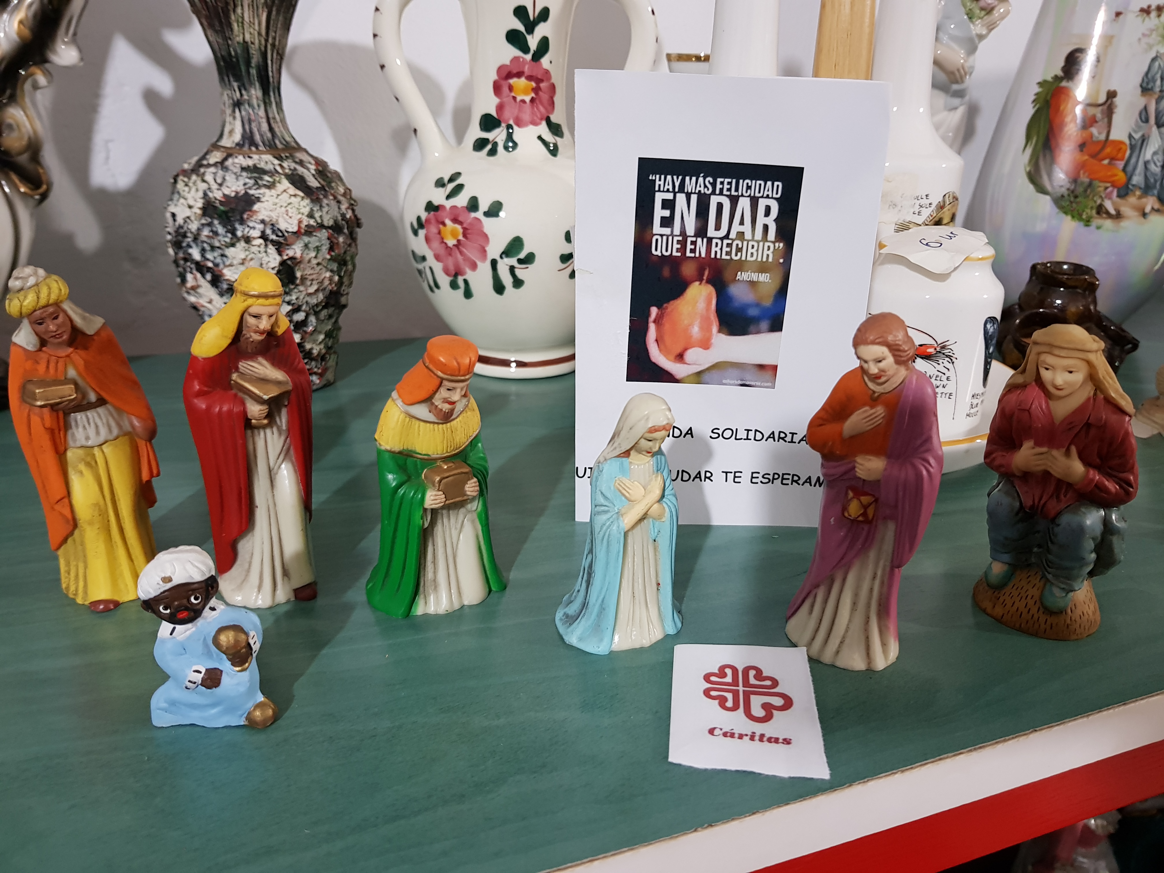 «Mercadillo Solidario» en la Navidad de El Toboso