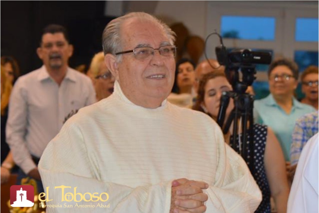 Misionero y toboseño P. José Vicente Martínez, "bodas de oro sacerdotales" (1)