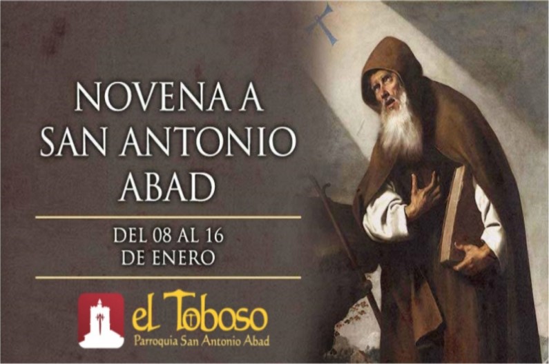 La Parroquia de El Toboso inicia hoy la novena a su Titular y Patrón, «San Antonio Abad»