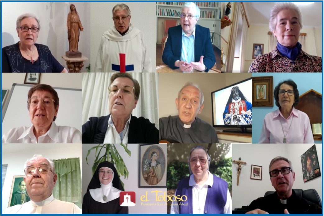 Los 31 Sacerdotes y Religiosas naturales de El Toboso se unen en un «Quinario espiritual y virtual» en honor al Cristo de la Humildad